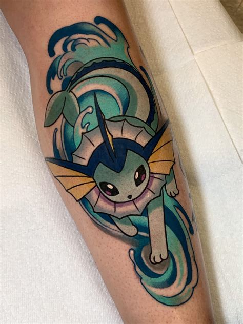 vaporeon tattoo